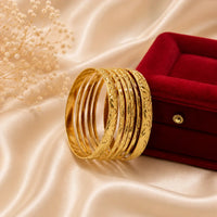 Royal Heritage Gold Bangle Set
