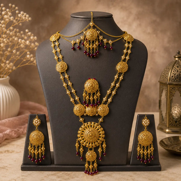 Royal Heritage Gold Necklace Set