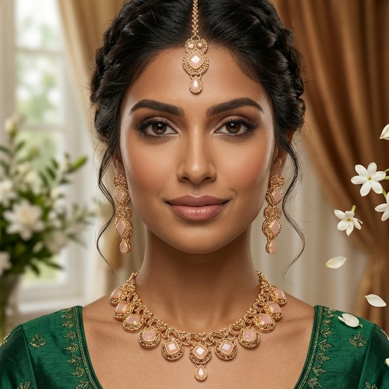 Royal Rose Heritage Gold-Plated Jewelry Set