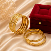 Royal Heritage Gold Bangle Set