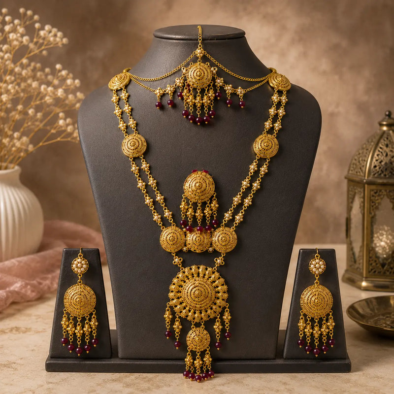 Royal Heritage Gold Necklace Set